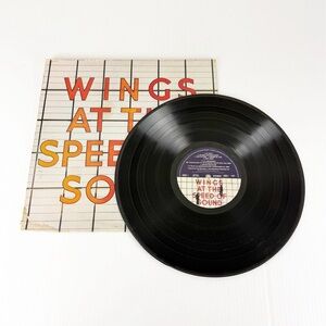 Vintage 1976 Paul McCartney Wings at the Speed of Sound Vinyl Record LP